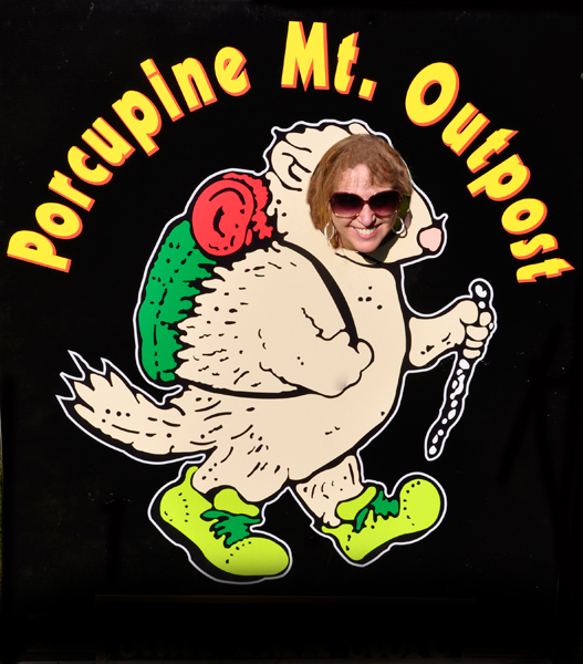Karen Duquette becomes a porcupine
